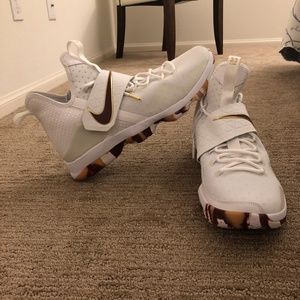 Nike Men's 15 LeBron 14 'White Wine' White/Maroon